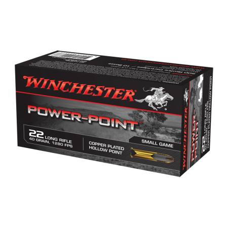 Winchester .22 Power-Point 40gr Hollow Point